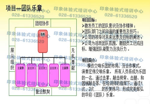 户外拓展项目-团队乐章
